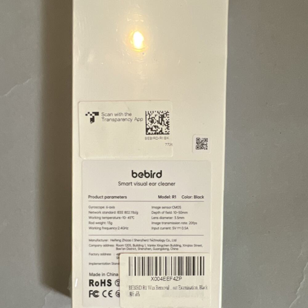 bebird R1 Ear Endoscope Smart Visual Ear Cleaner WiFi HD Android/iOS Black - Picture 2 of 3